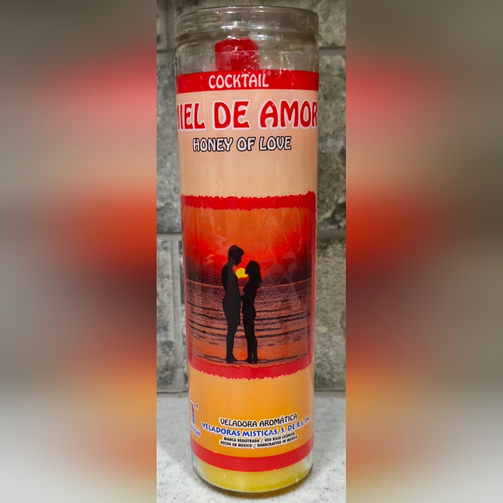 Honey of Love (Miel de Amor) Fixed Candle - Veladoras (2 for $20)